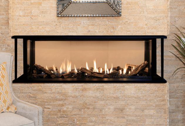 Valor LX2 Series 3-Sided Gas Fireplace