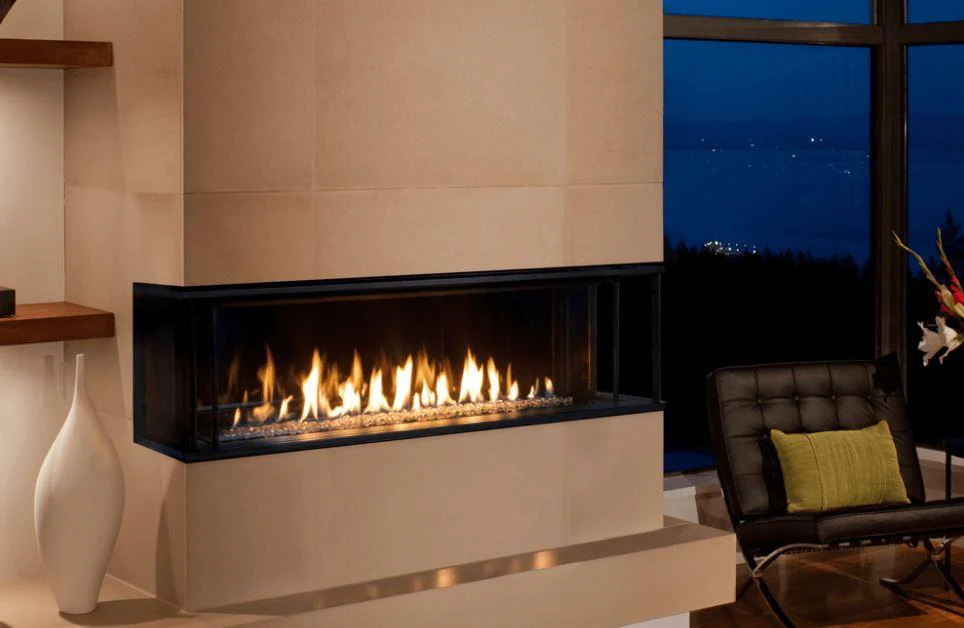 Valor LX2 Series 3-Sided Gas Fireplace - Image 3