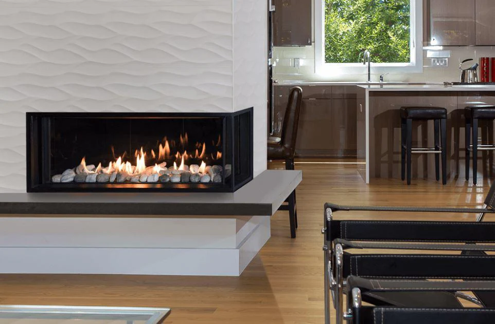 Valor LX2 Series Gas Fireplace (Right Corner) - Image 2