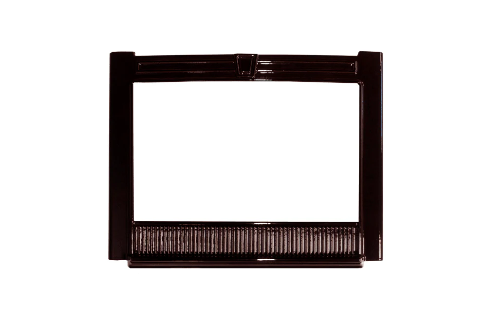 Valor Majolica Brown Enamel Madrona Traditional Sqaure Front (Box 2 of 2) (Madrona Freestanding Series) - MFCS02-3