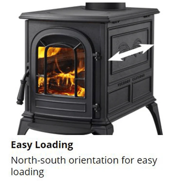 Vermont Castings Aspen C3 Wood Stove - Image 6