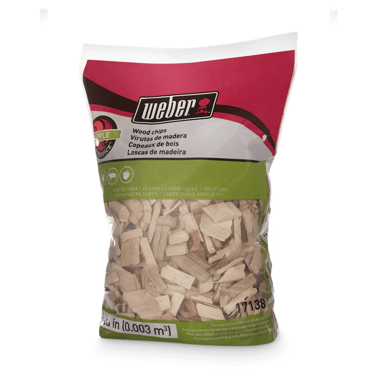Weber Apple Wood Chips (2 lb.) - 17138