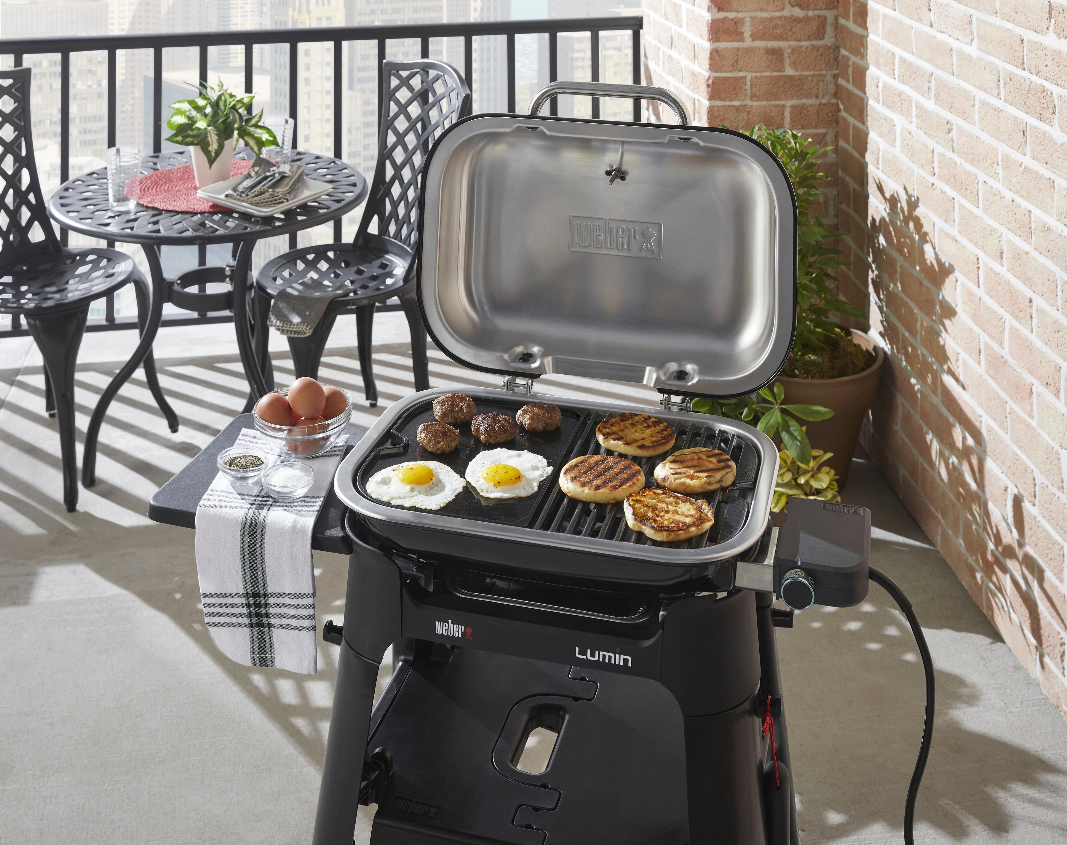 Weber Griddle (Lumin Compact Electric Grill) - 6611 - Image 4