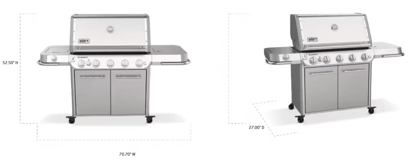 Weber Summit FS38 S Gas Grill (Stainless Steel) - Image 5