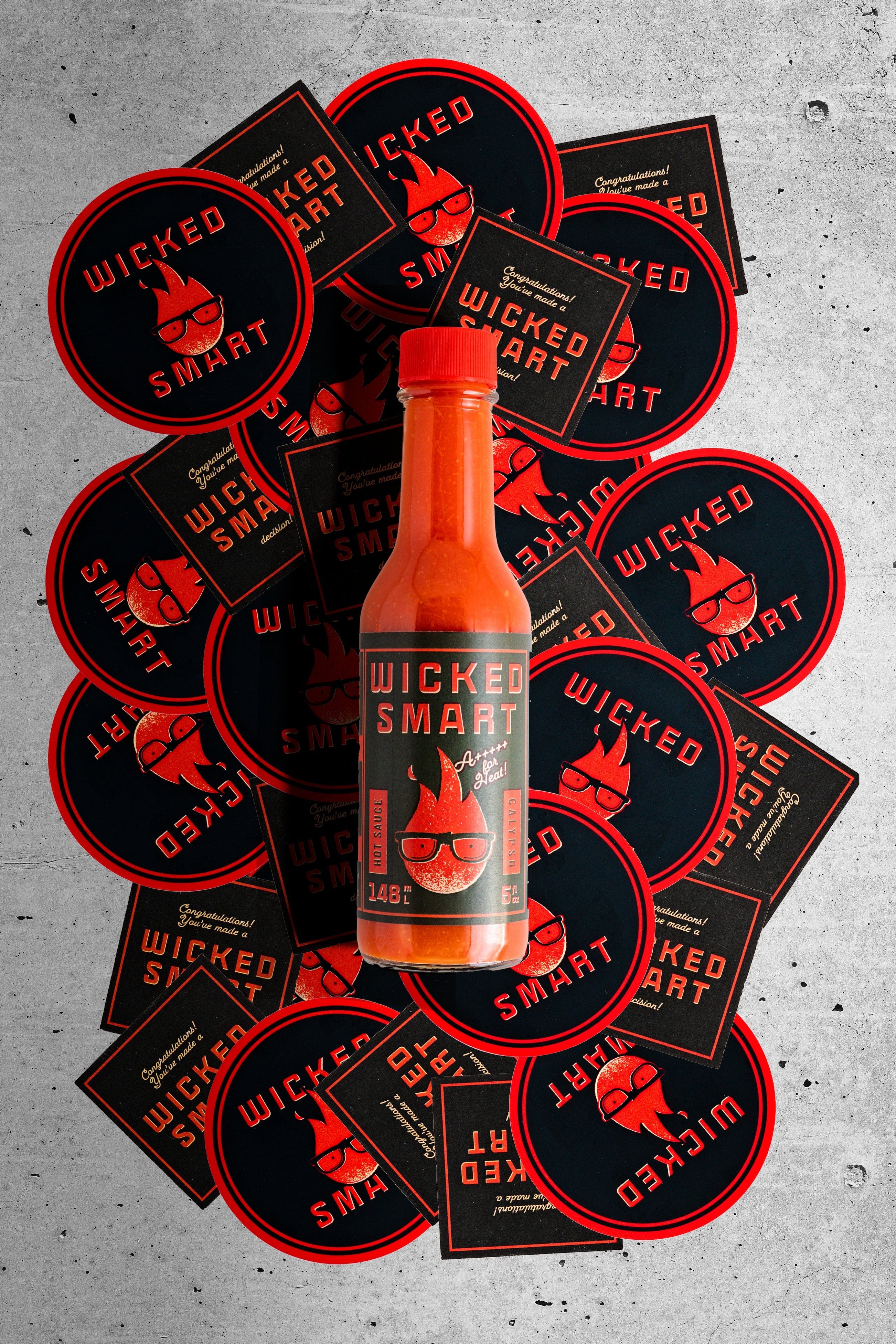 Wicked Smart Hot Sauce - Calypso (148 mL) - WS-CA-001 - Image 5