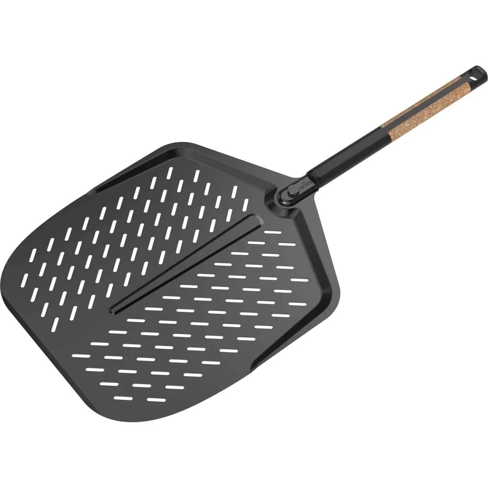 Witt Perforated 14" Pizza Peel (Cork Handle) - WI48651036