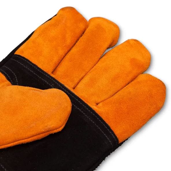 Yoder 1040-05 Long Leather Barbecue Gloves - Image 5