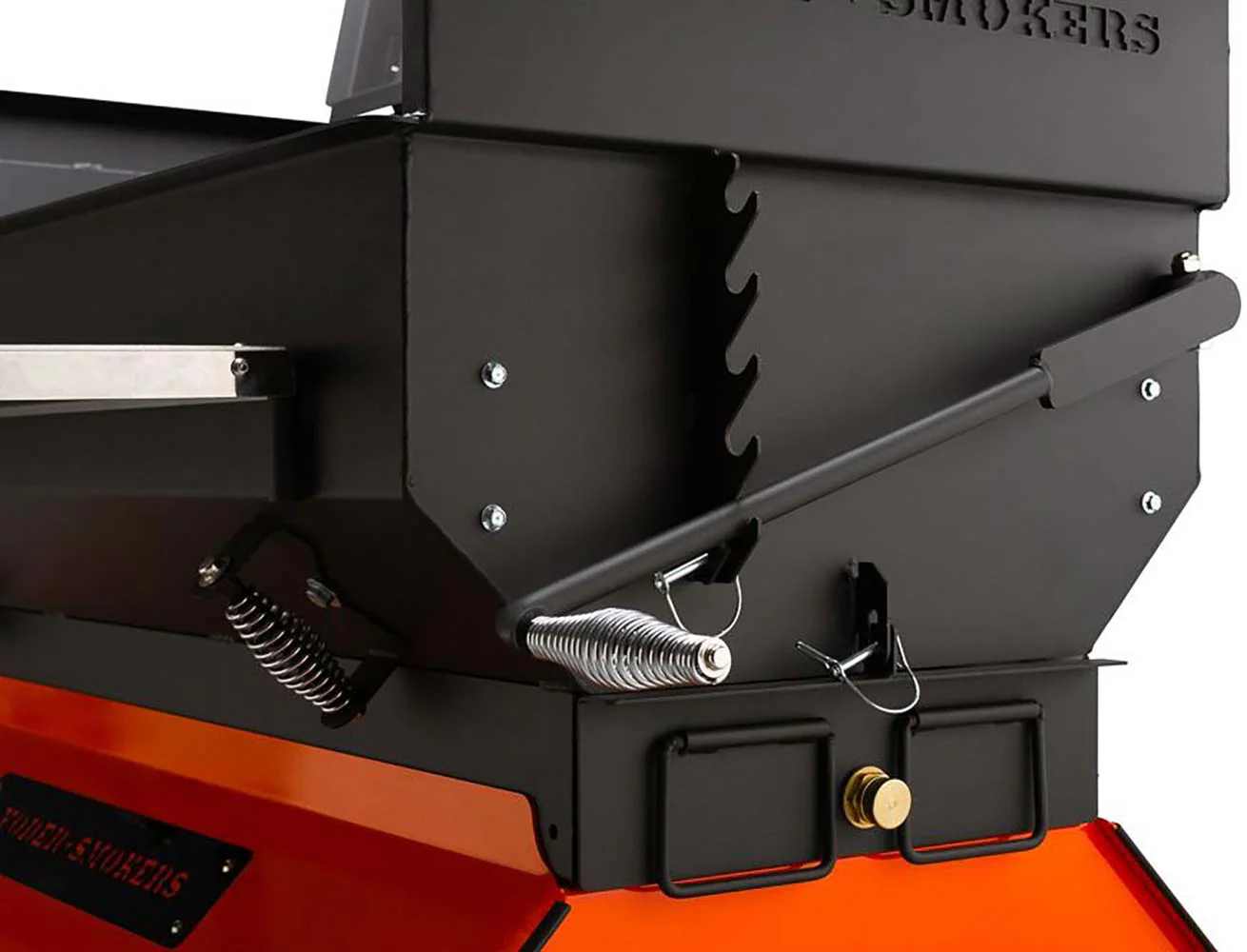 Yoder 24 x 48 Flat Top Charcoal Grill w/ Competition Cart - Image 9