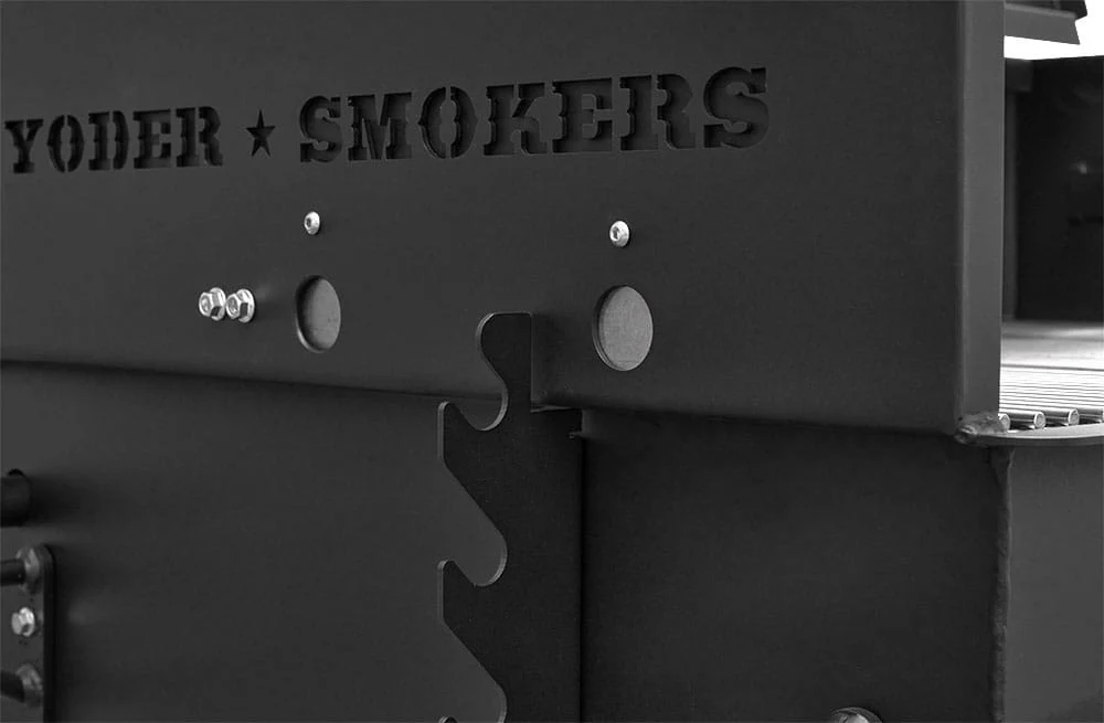 Yoder 24x36 Flat Top Charcoal Grill (Dual Smoke Stack) - Image 10