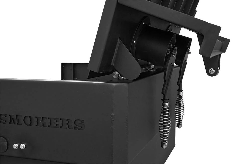 Yoder 24x36 Flat Top Charcoal Grill (Dual Smoke Stack) - Image 11