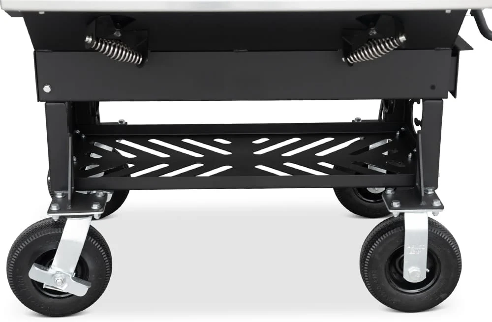 Yoder 24x36 Flat Top Charcoal Grill (Dual Smoke Stack) - Image 15
