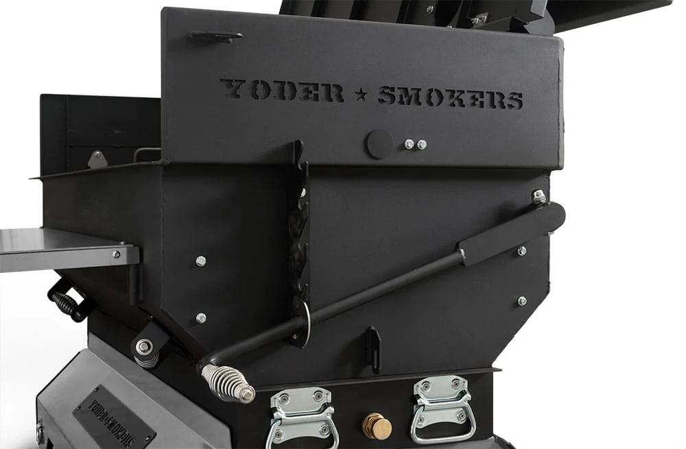 Yoder 24x48 Flat Top Competition Charcoal Grill (Dual Smoke Stack) - Image 4