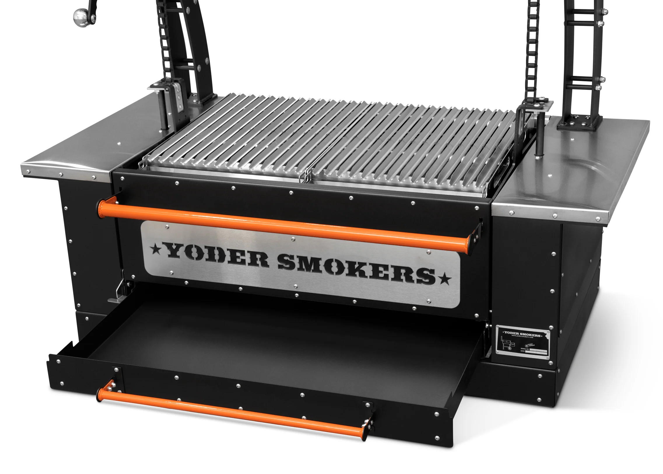 Yoder 36" El Dorado Santa Maria Built-in Charcoal Grill - Image 8