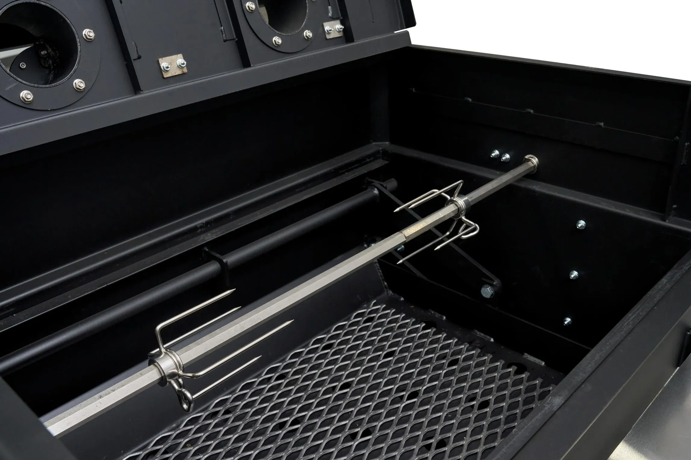 Yoder Universal Rotisserie Kit (Flat Top Charcoal / Grills up to 56") - A411680 - Image 7